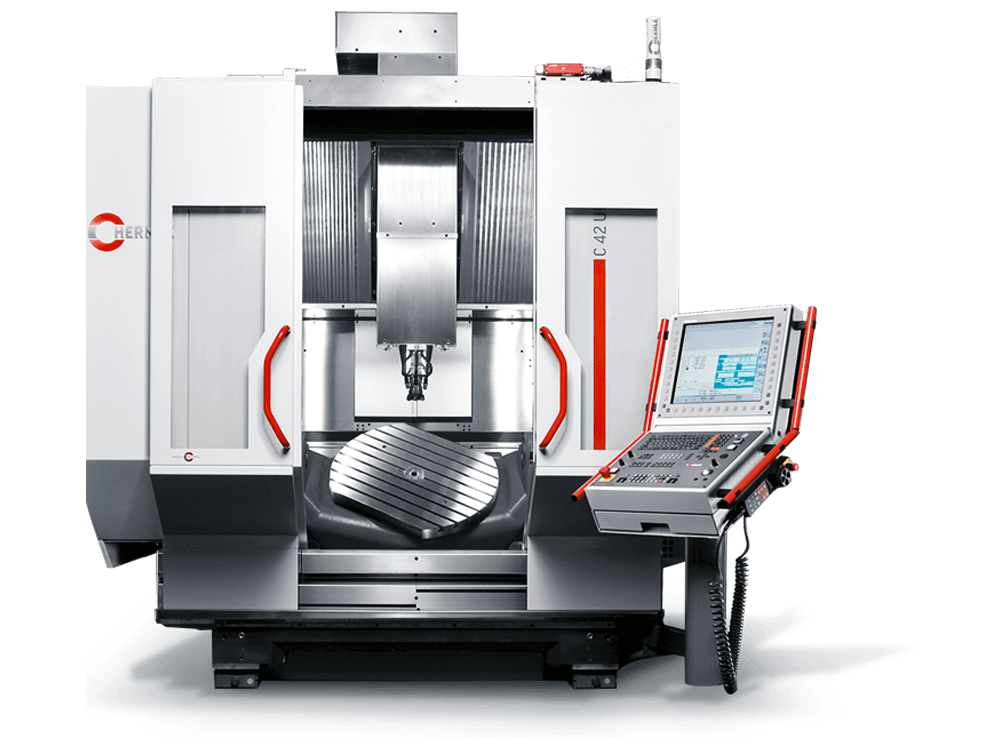 5축 정밀 가공기 장비 이미지